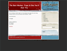 Tablet Screenshot of cafeagapejava.com